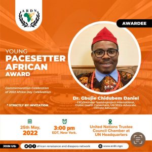 Young Pacesetter African Award